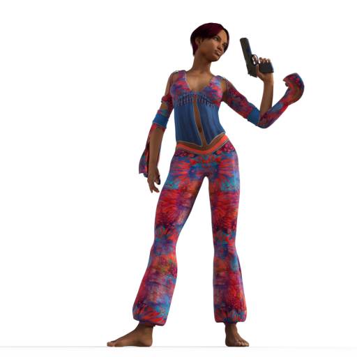 512x512 Girls With Guns Poses