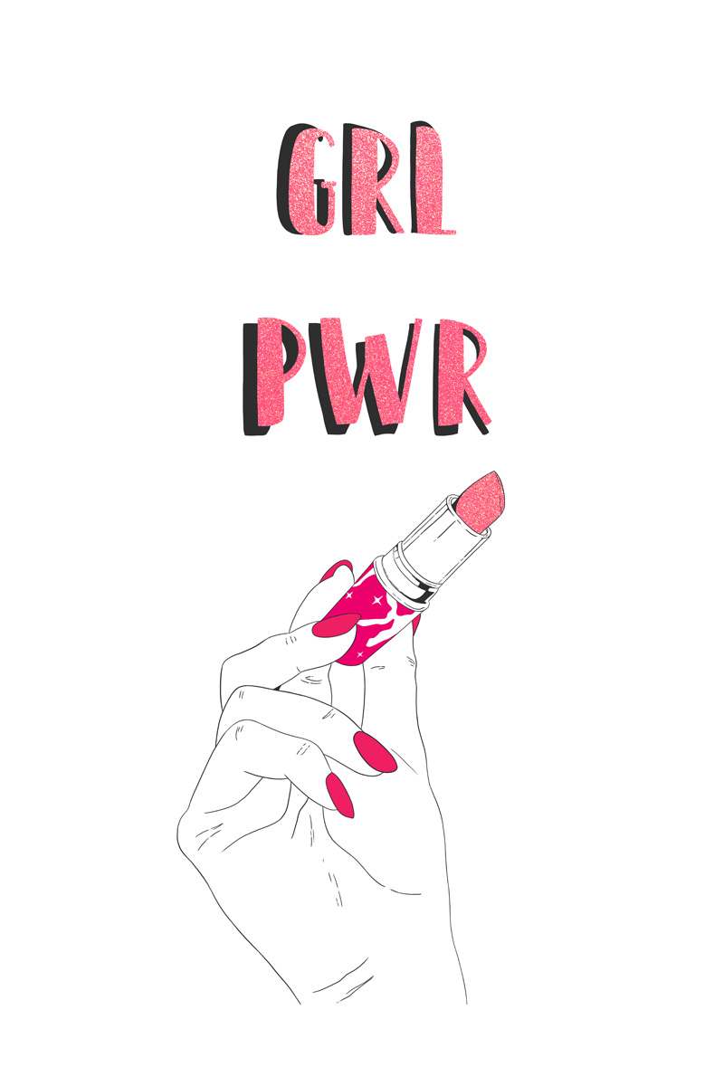 800x1200 Girl Power Drawdeck