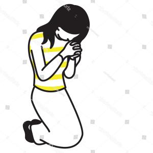 300x300 Cute Little Pretty Girl Kneeling Praying Sohadacouri