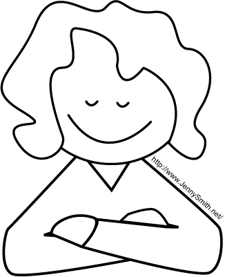 326x401 Girl Praying Clipart Collection