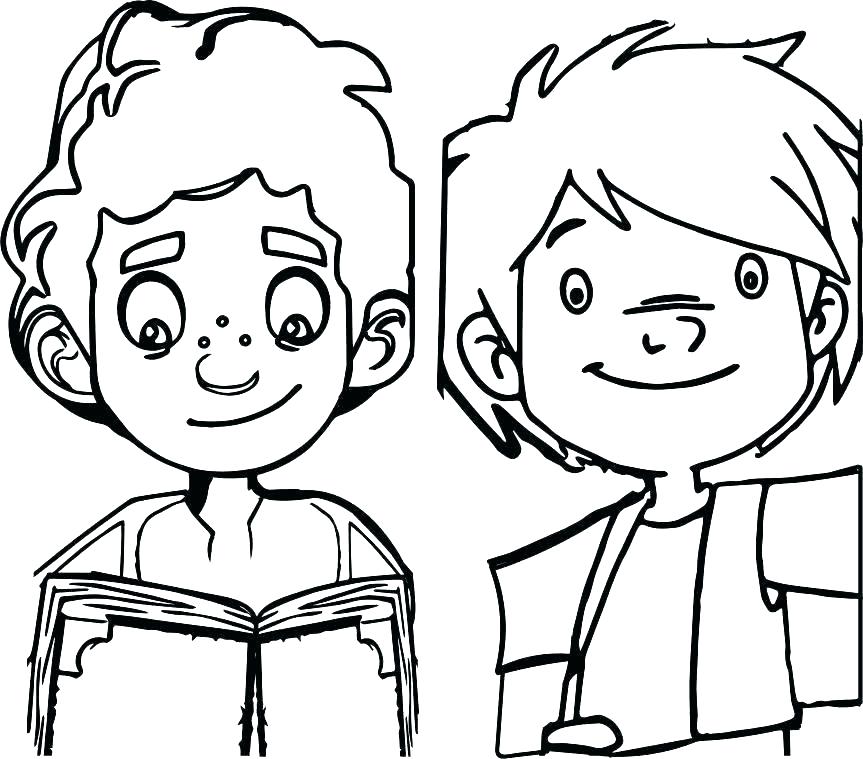 863x759 Images Of Boy And Girl Praying Coloring Page