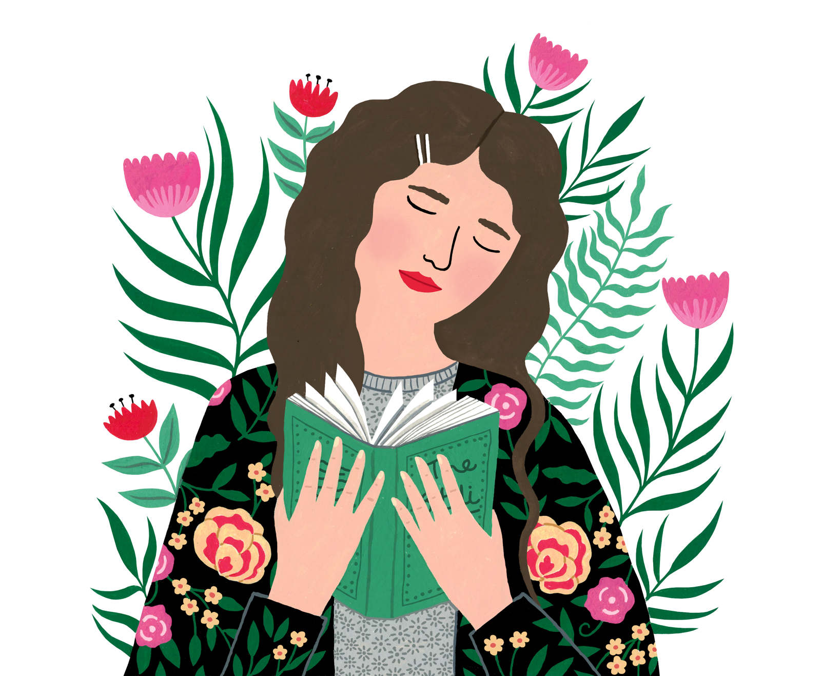 1600x1317 Girl Reading