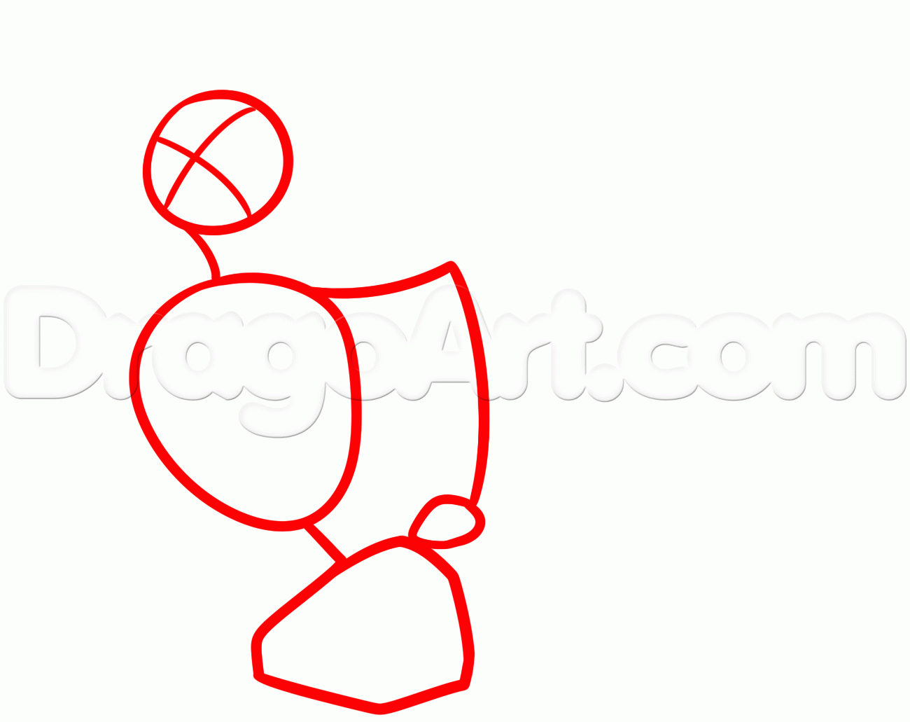 1300x1031 Draw A Running Anime Girl, Step