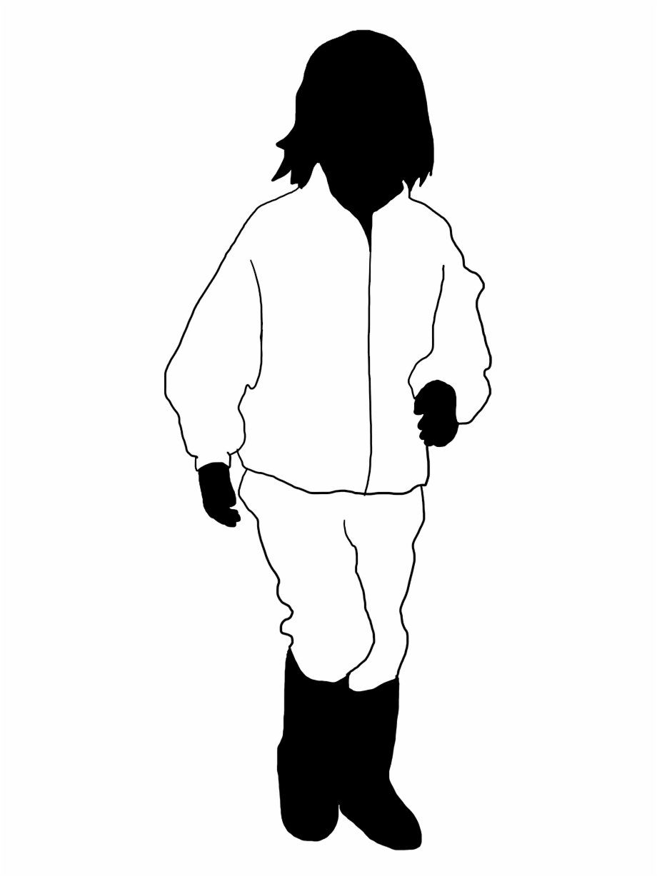 920x1231 Girl Running Black White Silhouette