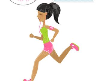 340x270 Girl Running Drawing Etsy
