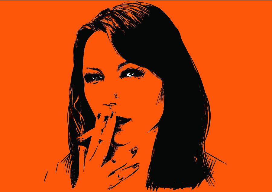 900x637 Beautiful Girl Smoking Cigarette