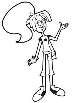 248x351 Drawing Cute Cartoon Girl, Girl Cartoon