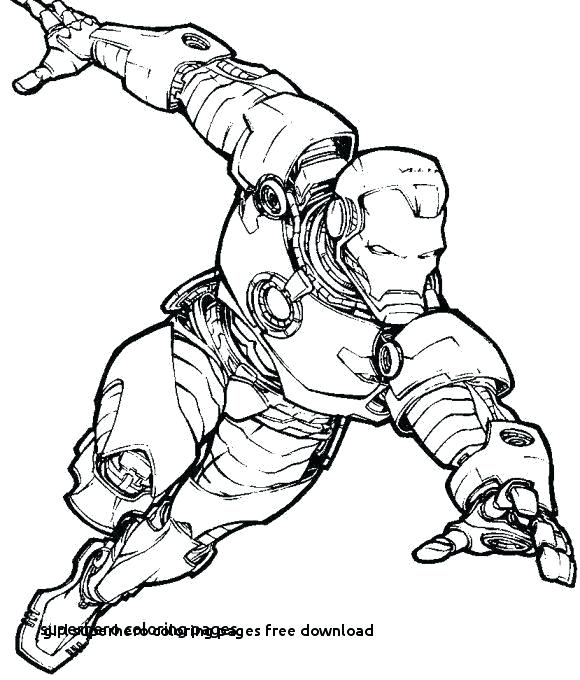 580x680 Girl Coloring Books Girl Superhero Coloring Pages Free Download