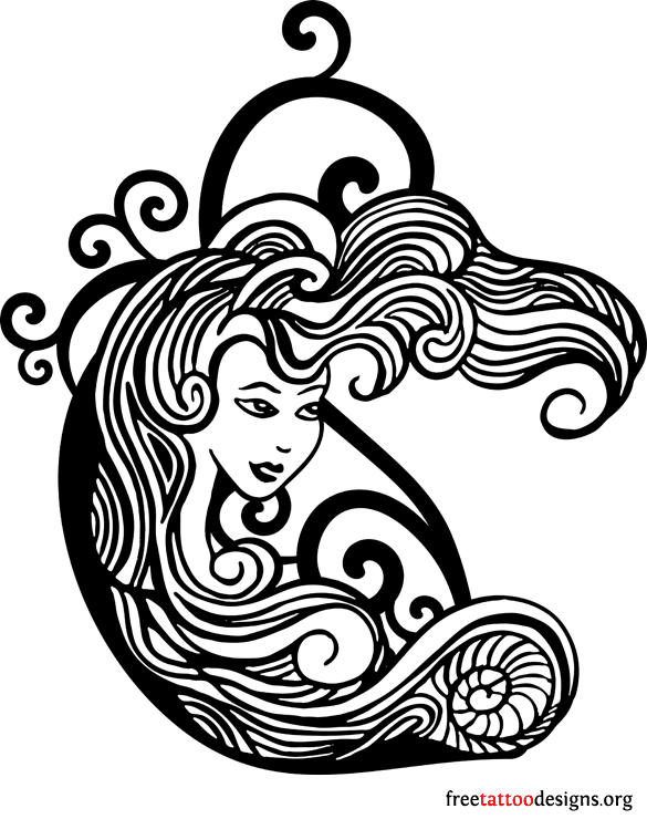 585x740 virgo tattoos designs and ideas