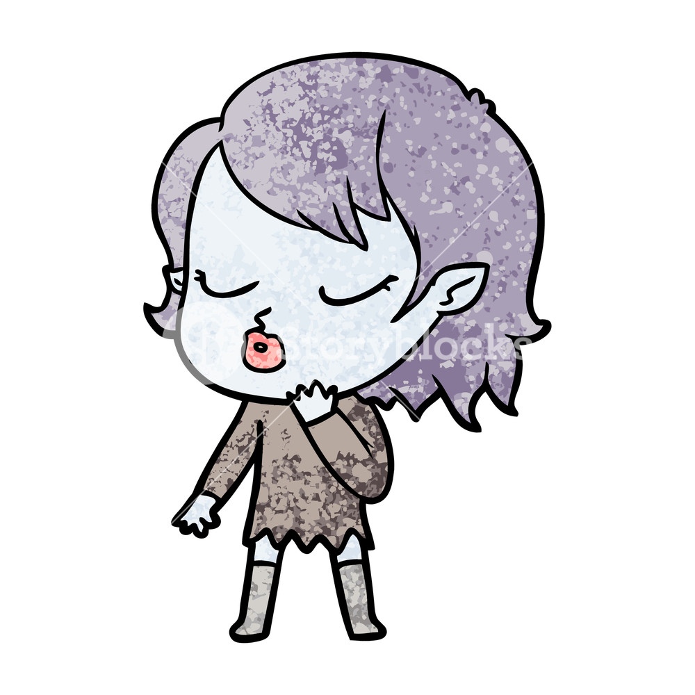 1000x1000 Cute Cartoon Vampire Girl Royalty Free Stock Image