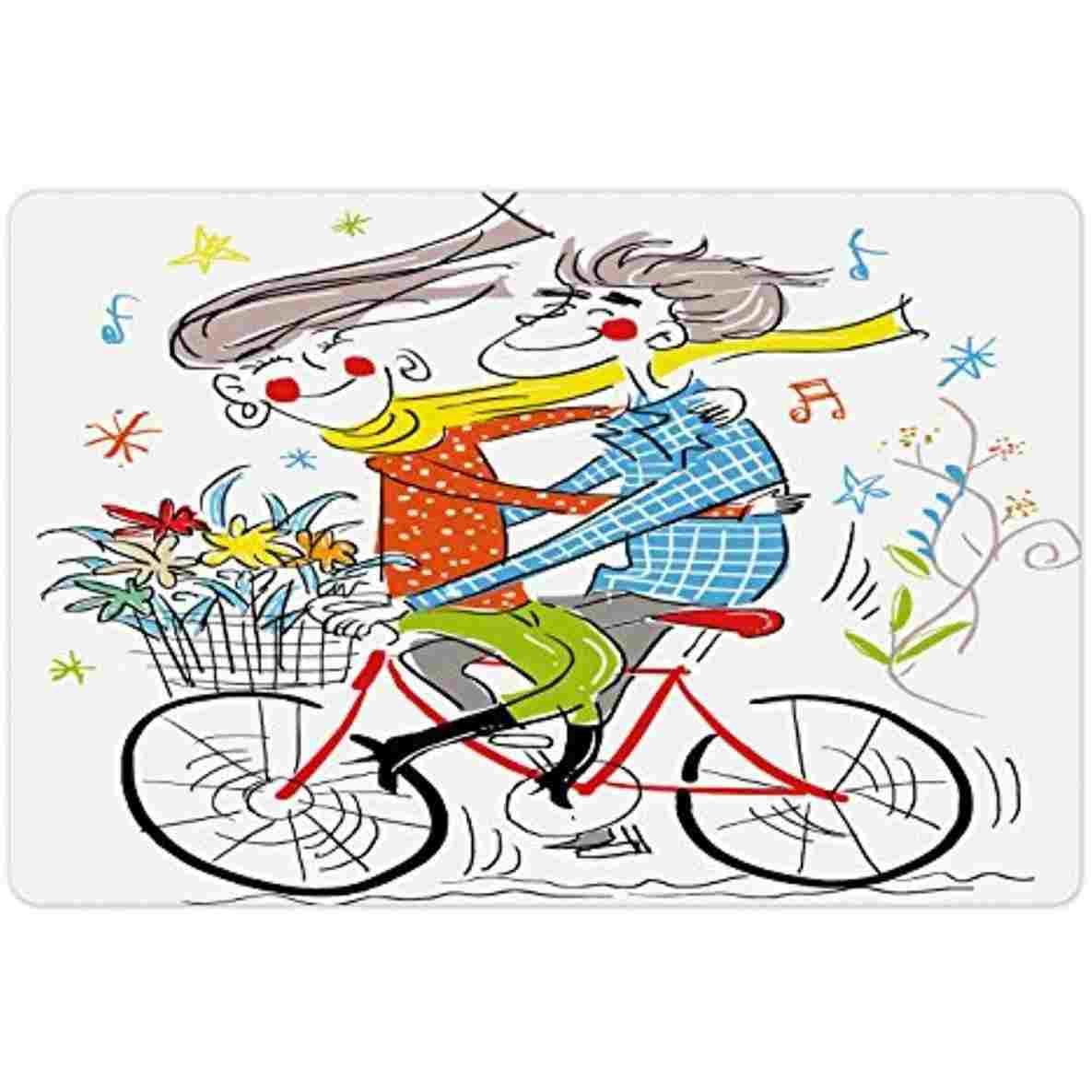 1185x1185 Boy Girl Dog And Cat Drawing