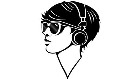 456x266 Free Girl With Headphones Free Clipart And Vector Graphics