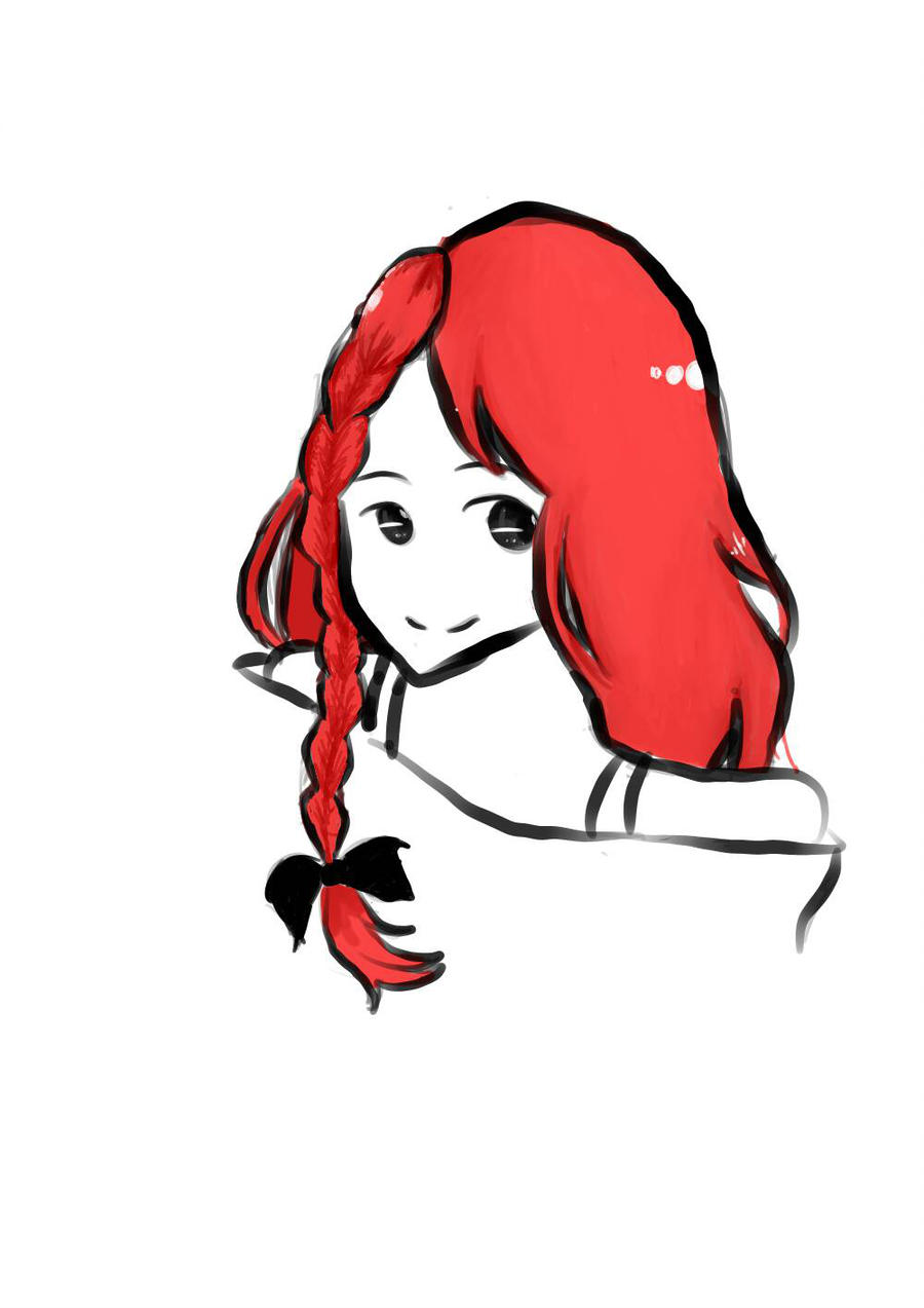 900x1273 The Red Haired Girl