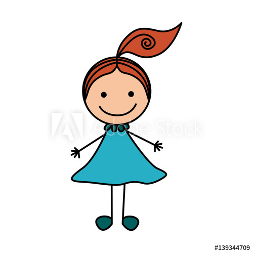 Girl With Red Hair Drawing | Free download on ClipArtMag