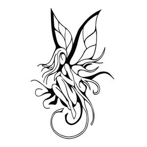 300x300 Fairy Vinyl Decal Sticker For Cartruck Window Cute Wings Mythical