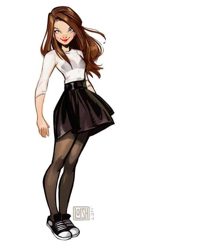 700x812 A Portrait Of A Friend, Drawn As A Graduation Gift! Technically