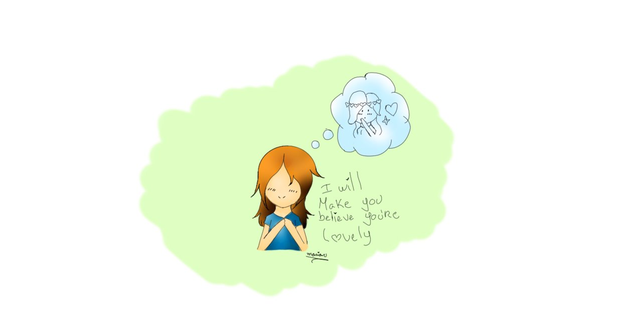 1262x633 Lovely Drawing For My Girlfriend Uwu