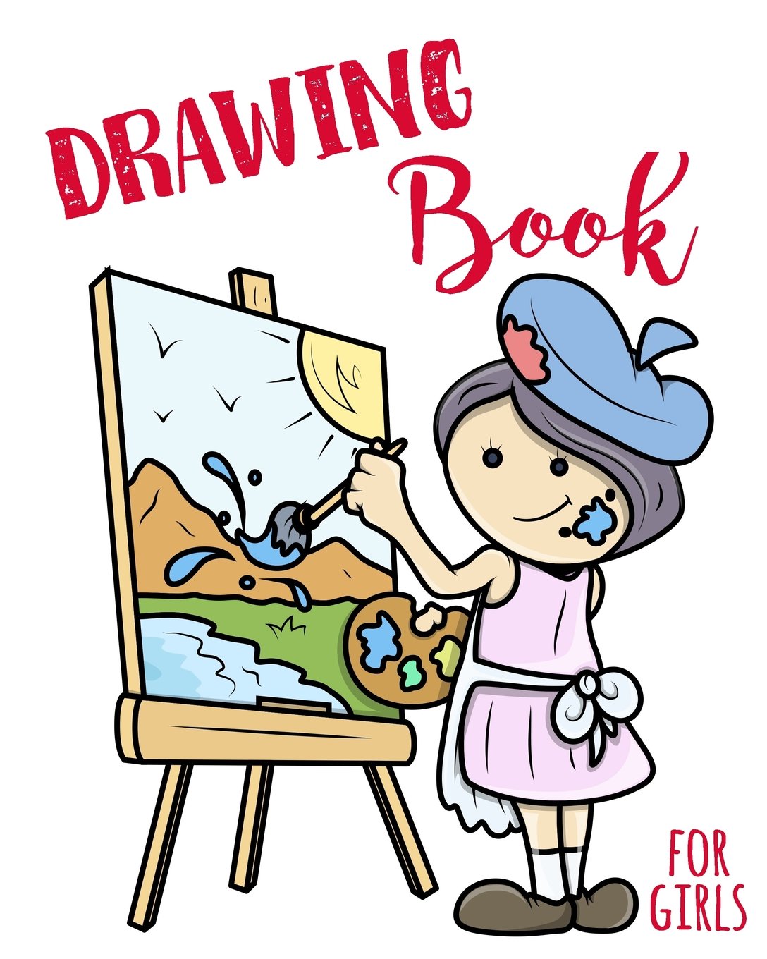 1088x1360 drawing book for girls blank doodle draw sketch books dartan