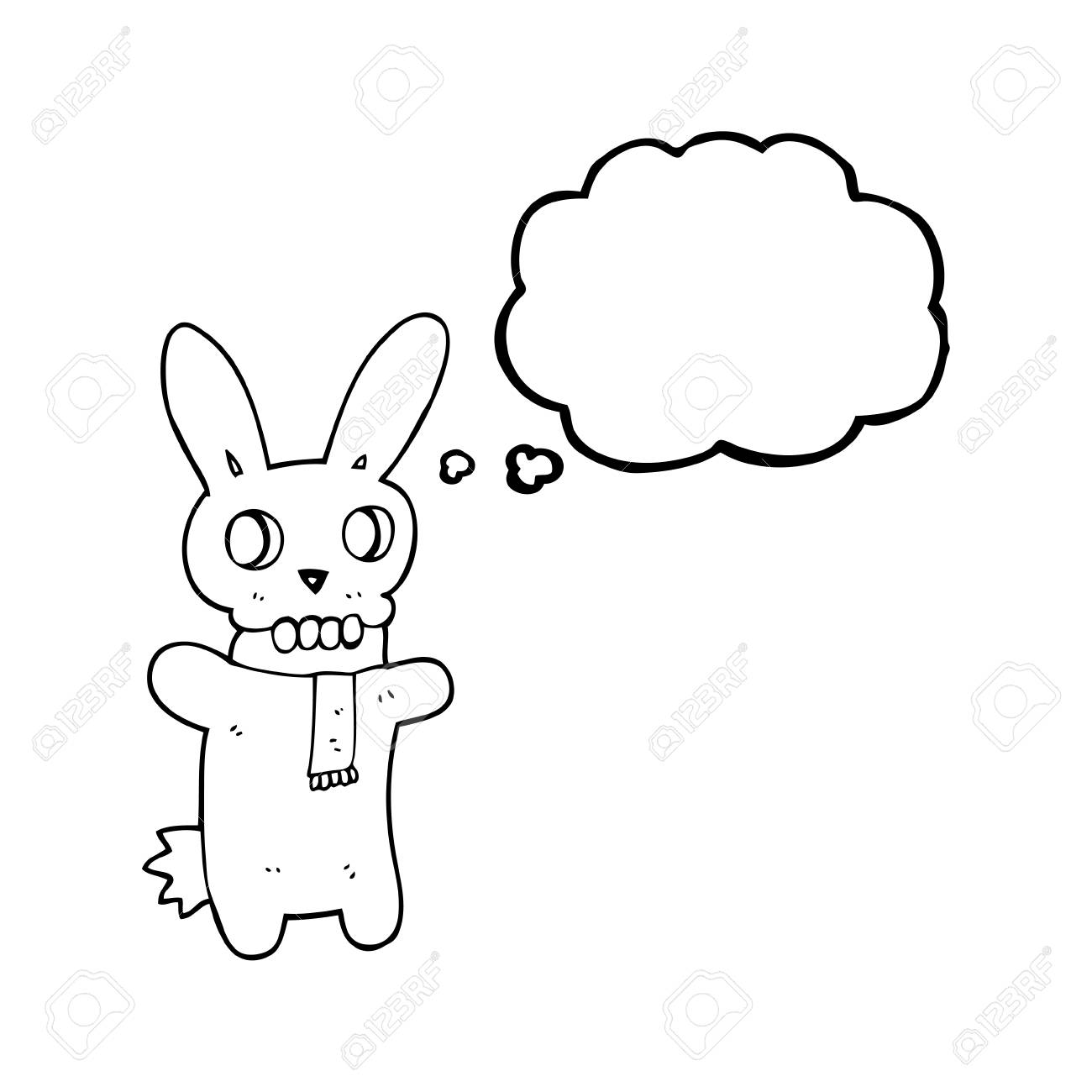 1300x1300 Huge Collection Of 'rabbit Skull Drawing' Download More Than