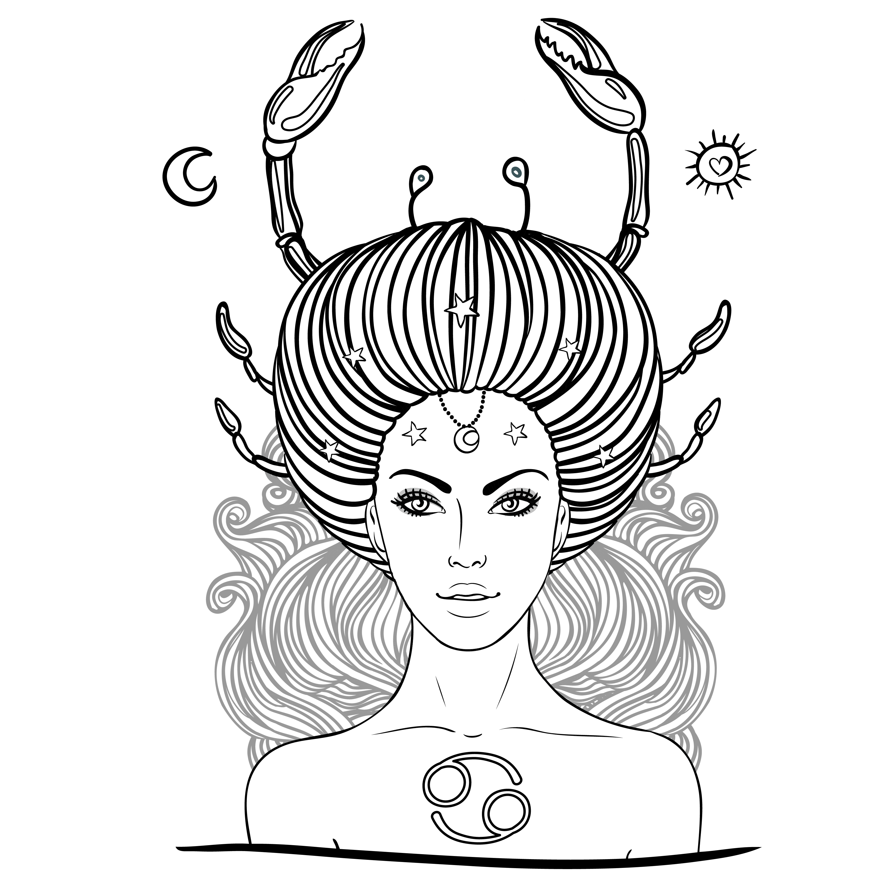 3750x3750 Aries Drawing Girly Huge Freebie! Download For Powerpoint