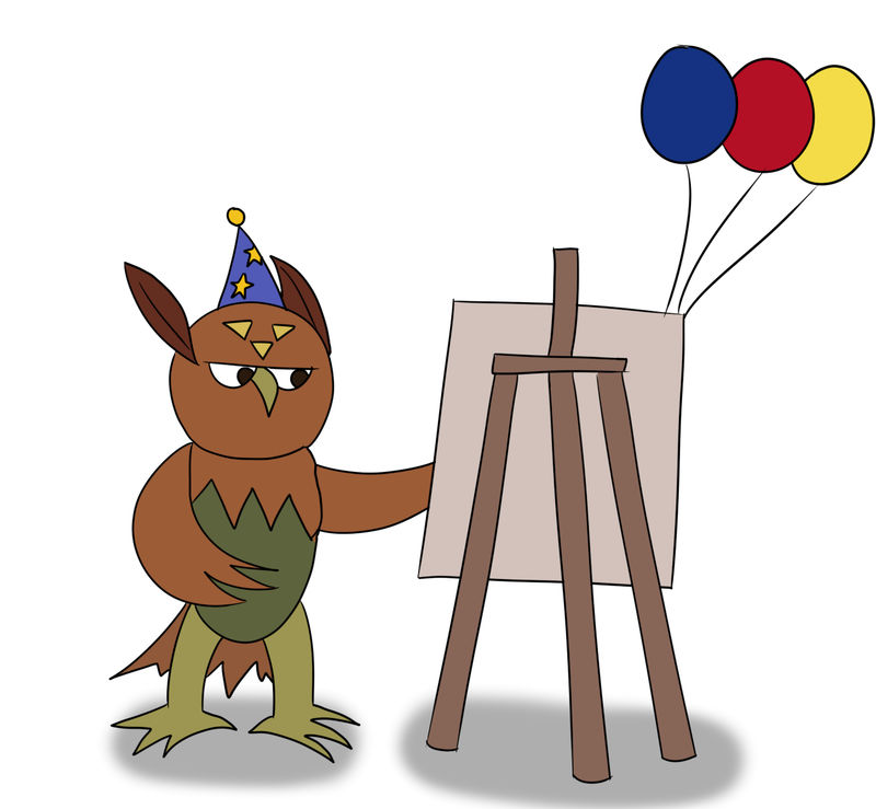 800x739 I Give You A Drawing On My Birthday