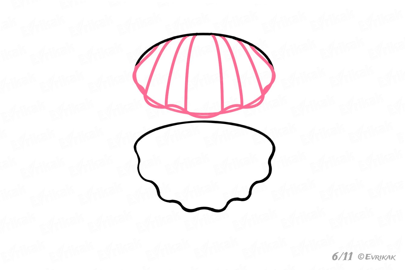 1300x867 Learning How To Draw A Pearl In A Shell