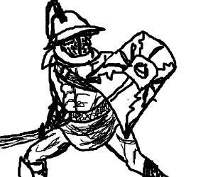 300x250 Amazing Gladiator With Sword And Shield