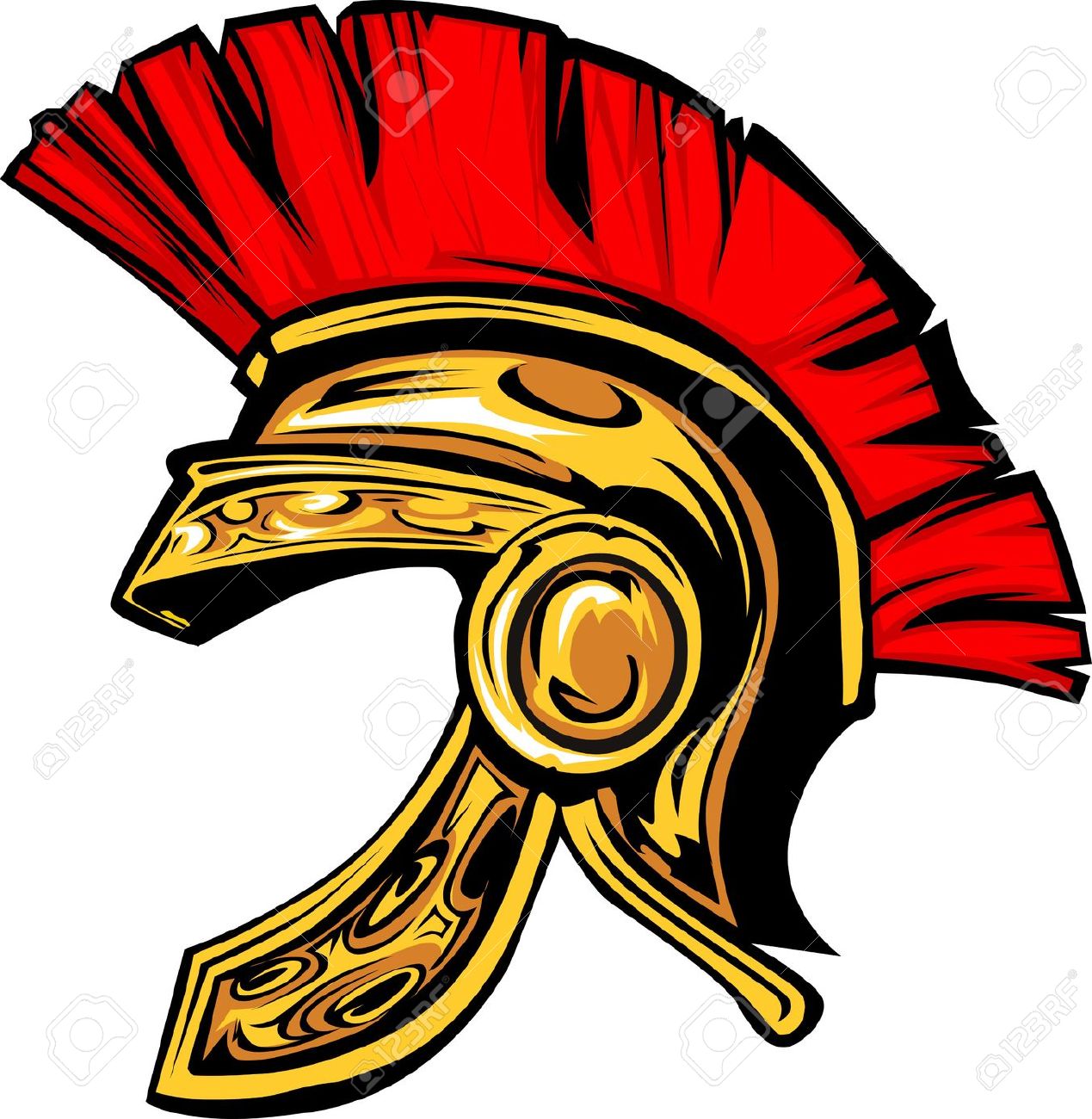 1269x1300 Trojan Helmet Clipart