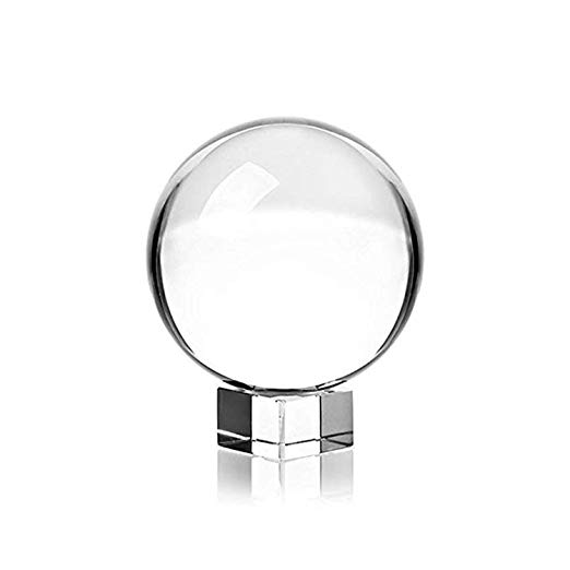 522x522 kioneer clear crystal ball with stand magic ball crystal