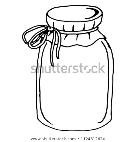 450x470 Huge Collection Of 'empty Jar Drawing' Download More Than