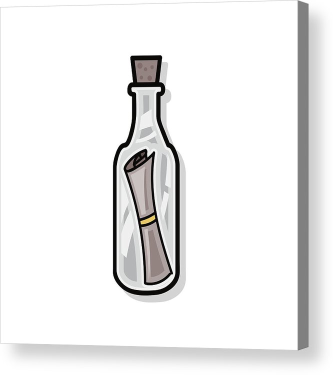666x750 Huge Collection Of 'message In A Bottle Drawing' Download More