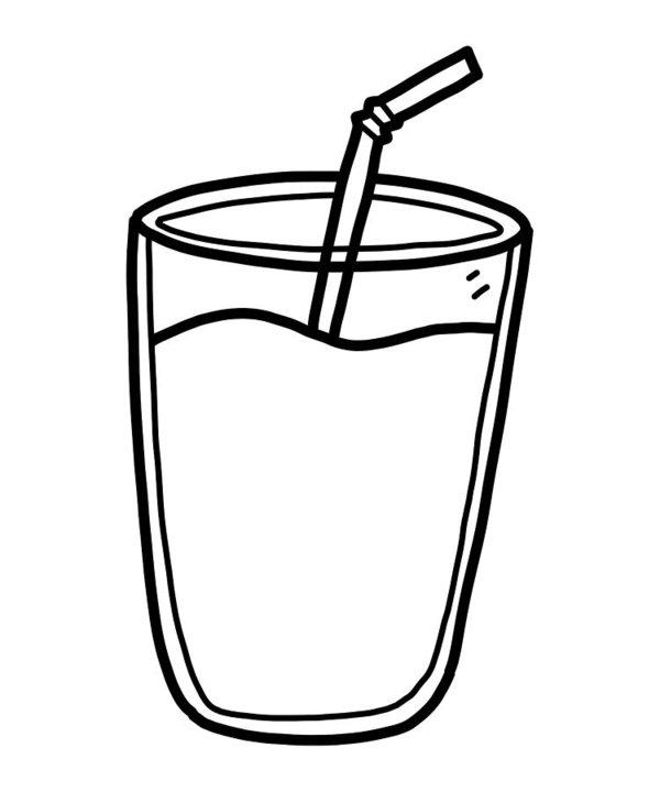 600x720 Glass Of Milk Or Water Art Print