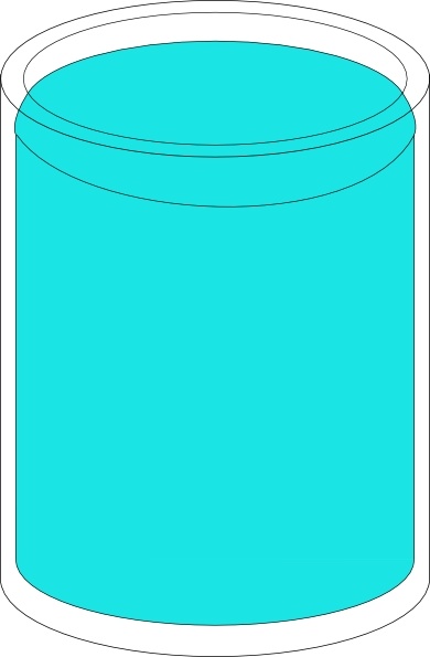 390x595 Glass Of Water Clip Art Free Vector In Open Office Drawing