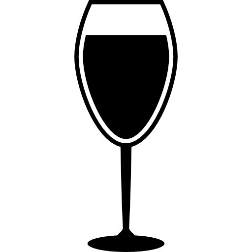 Glass Of Wine Drawing