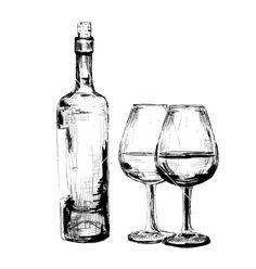 236x248 Painting In Wine Glass Drawing, Wine