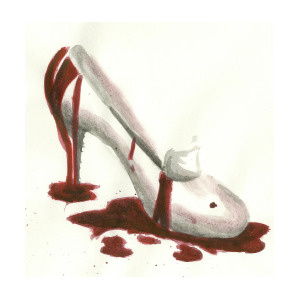 300x300 Glass Slipper Painting