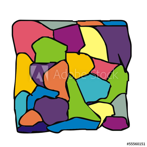 500x500 Vector Drawing Of A Stained Glass Window
