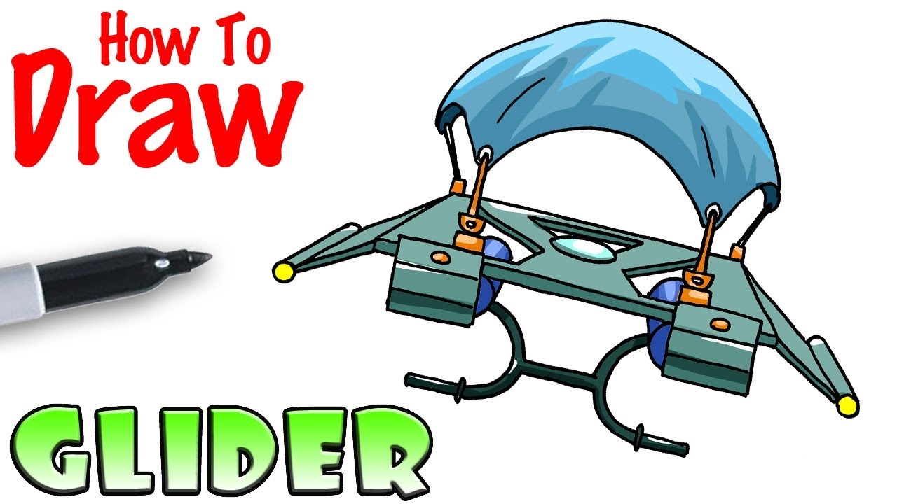 1280x720 how to draw a glider fortnite