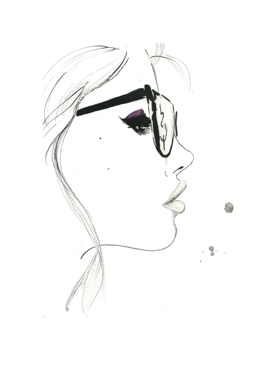 1118x1500 Glitter Drawing Watercolor For Free Download