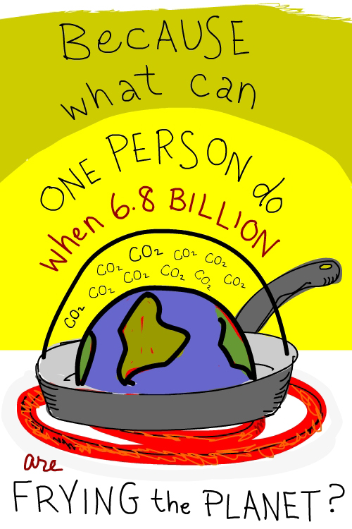 500x750 Global Warming Drawing