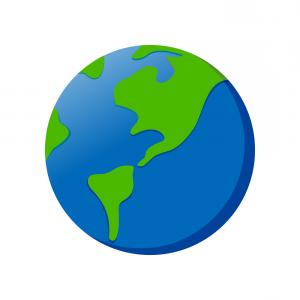 300x300 Simple Drawing Of Earth Exclusive Stock Vector Globe Simple