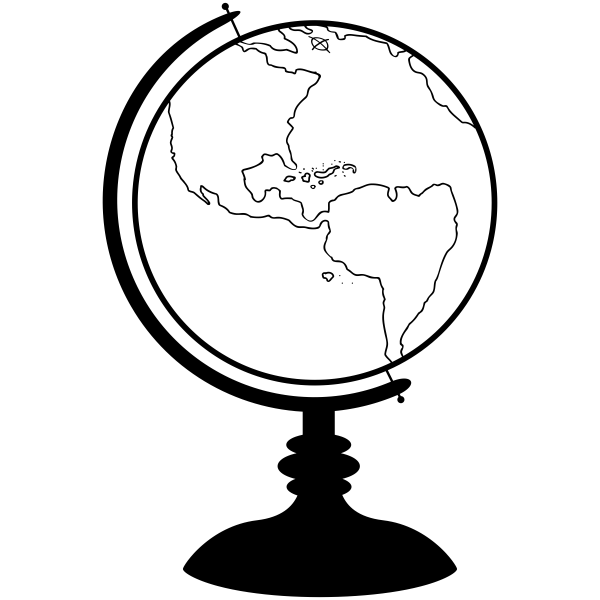 600x600 Globe Drawing Teacher For Free Download