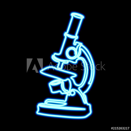 500x500 single continuous line art science research microscope sigh