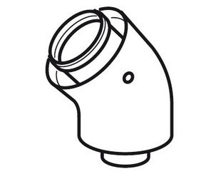 310x244 Glow Worm Deg Bend Plume Management Kit Pk Of Hxicxisxi