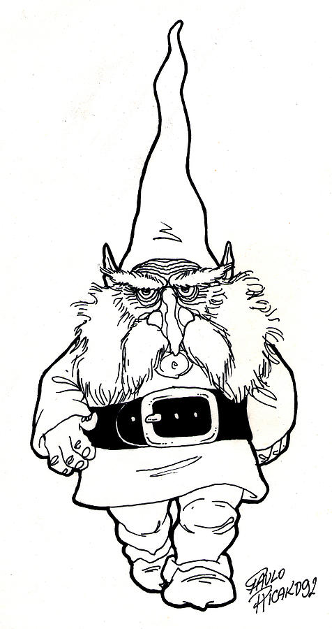 476x900 Gnome Drawing