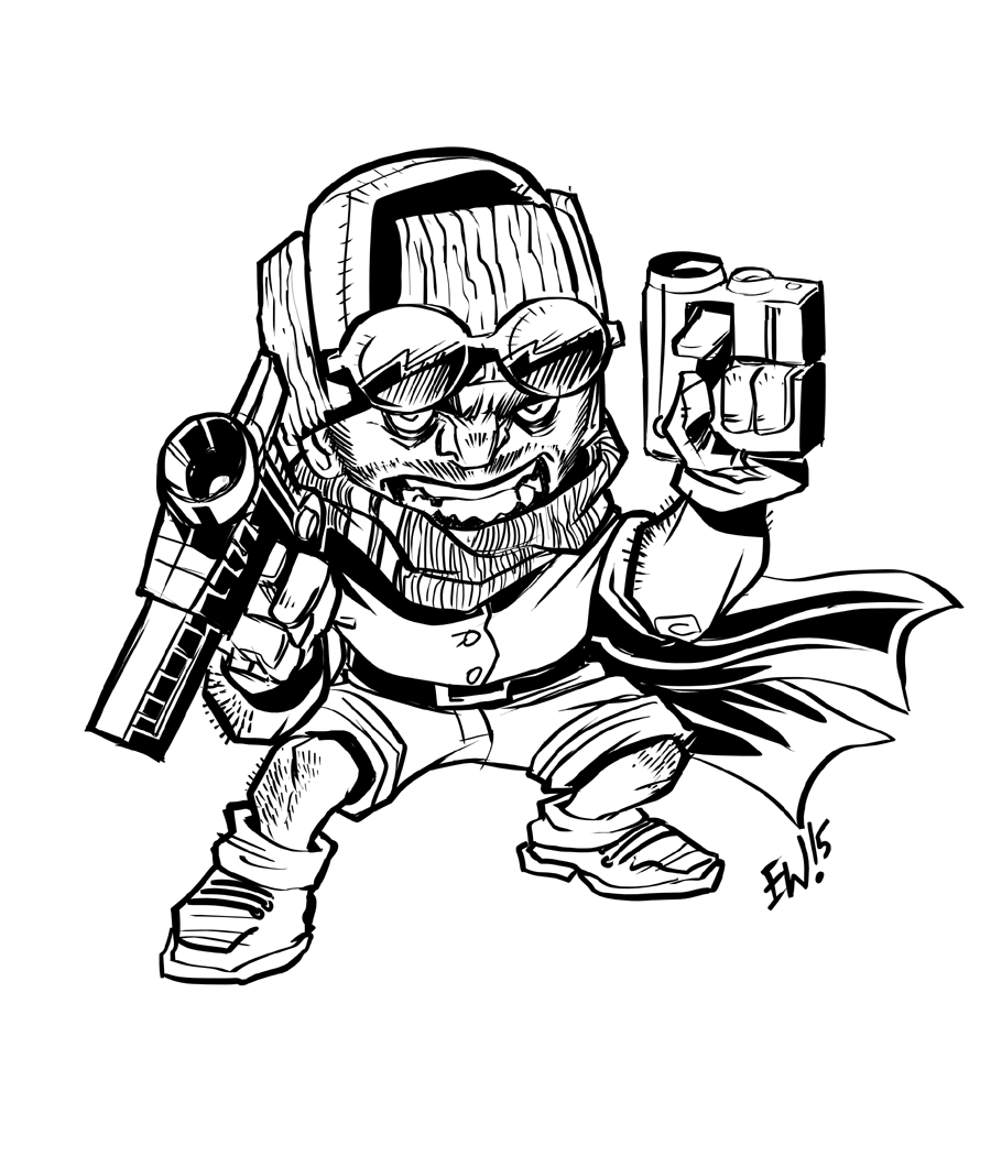 900x1050 Gnome Left Behind Eryckwebbgraphics