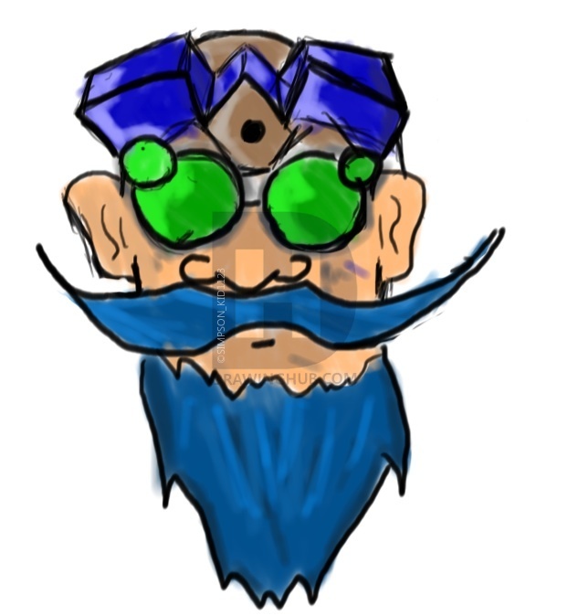 633x674 Gnome Drawing