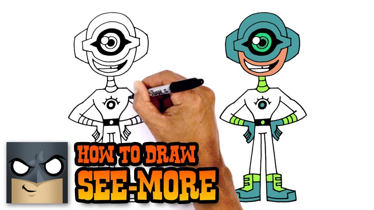 1280x720 How To Draw See More Teen Titans Go!