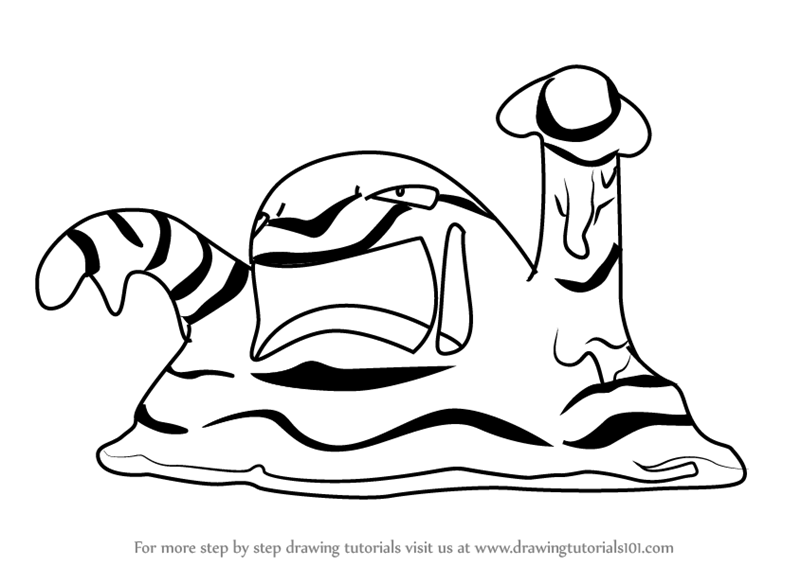 800x566 Learn How To Draw Muk From Pokemon Go
