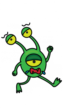 215x382 How To Draw A Green Alien Step Go Greenslyc Kids Camp